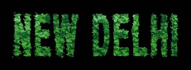 Yeni Delhi harfleri, Yeni Delhi Orman Ekolojisi Siyahi, Kırpma Yolu Konsepti