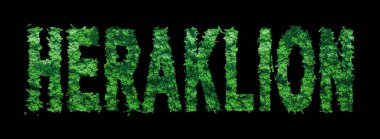 Heraklion harfleri, Heraklion Ormanı Ekolojisi Siyah, Kırpma Yolu Konsepti