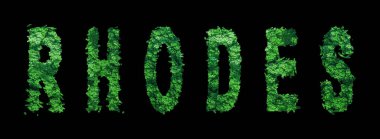 Rodos Harfleri, Rodos Ormanı Ekolojisi Siyahi Konsepti, Kırpma Yolu