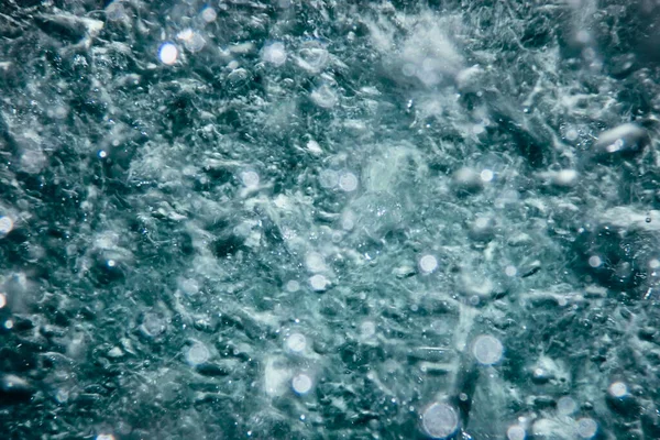 Αφηρημένες Φυσαλίδες Στο Νερό Φυσαλίδες Αέρα Φόντο Νερού — Φωτογραφία Αρχείου