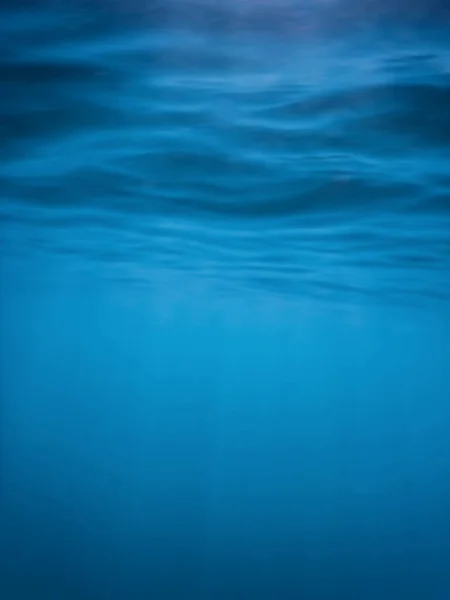 Underwater Sea Surface Blue Background Waves Background — Stock Photo, Image