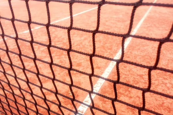 테니스 클레이 테니스 테니스 그라운드 — 스톡 사진