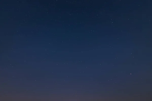 Έναστρο Νυχτερινό Ουρανό Φόντο Καθαρό Νυχτερινό Ουρανό — Φωτογραφία Αρχείου