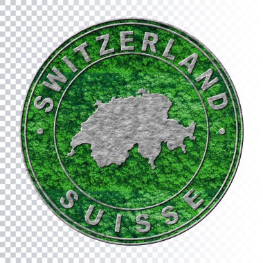 İsviçre Haritası, Çevre Kavramı, Co2 emisyon kavramı, kırpma yolu