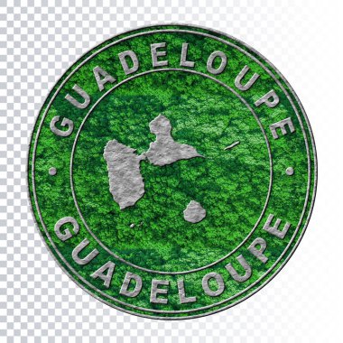 Guadeloupe Haritası, Çevre Kavramı, CO2 Emisyon Kavramı, kırpma yolu