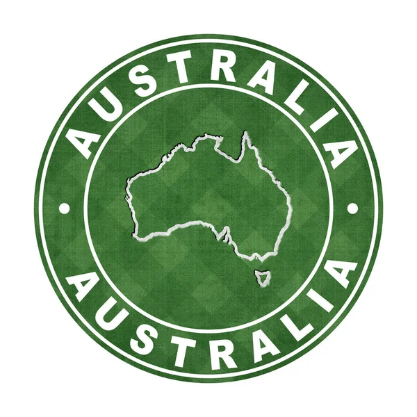 Карта Австралийского Футбольного Поля Траектория Клиппинга — стоковое фото