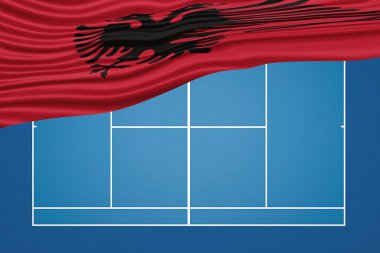 Arnavutluk Dalgalı Bayrak Tenis Sahası, Zor Mahkeme