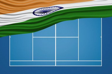 Hindistan Dalgalı Bayrak Tenis Sahası, Zor Mahkeme