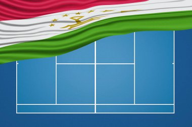 Tacikistan Dalgalı Bayrak Tenis Sahası, Zor Mahkeme