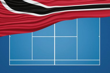 Trinidad ve Tobago Dalgalı Bayrak Tenis Sahası, Zor Mahkeme