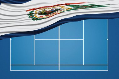 Batı Virginia Eyaleti Wavy Flag Tenis Sahası, Batı Virginia Zor Mahkemesi