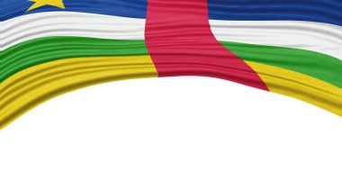 Orta Afrika Cumhuriyeti Bayrak Dalgası, Ulusal Bayrak Kırpma Yolu