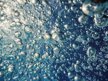 Sualtı Hava Kabarcıkları Güneş ışığı, Arkaplan Kabarcıkları