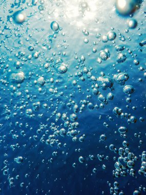 Sualtı Hava Kabarcıkları Güneş ışığı, Arkaplan Kabarcıkları