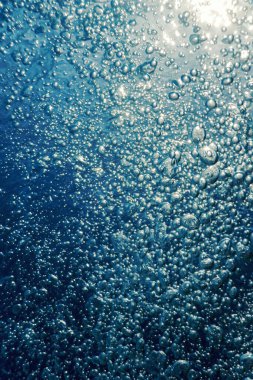 Sualtı Hava Kabarcıkları Güneş ışığı, Arkaplan Kabarcıkları