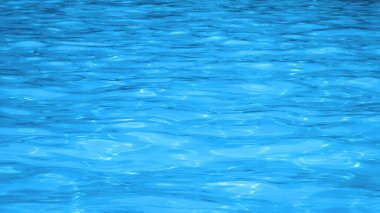 Mavi Yırtık Su Yüzme Havuzu Yüzme Yüzeyi