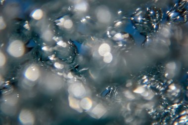 Sualtı Hava Kabarcıkları Güneş ışığı, Arkaplan Kabarcıkları