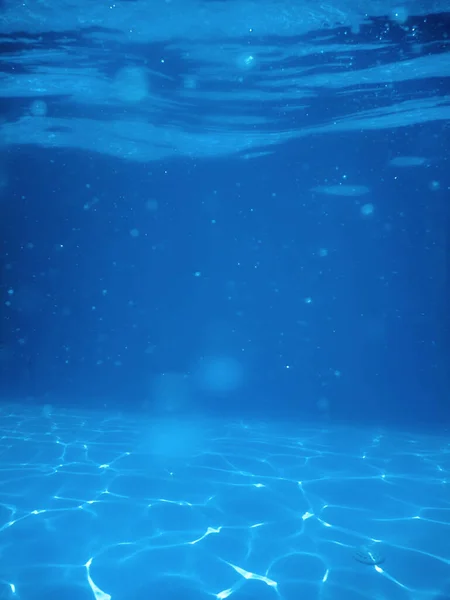 Empty Swimming Pool Underwater View — Stock Photo, Image