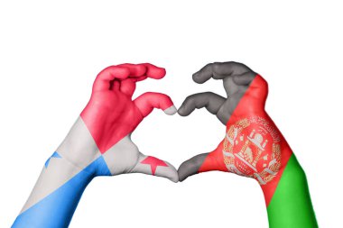 Panama Afganistan Kalbi, El hareketi kalp yapma, Kırpma Yolu