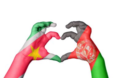 Afganistan 'ın Kalbi, El hareketi, Kalp yapmak, Kırpma Yolu