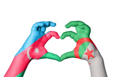 Azerbaycan Cezayir Kalbi, El hareketi kalp yapma, Kırpma Yolu