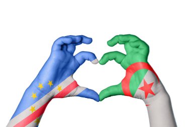 Cape Verde Cezayir Kalbi, El hareketi kalp yapmak, Kırpma Yolu