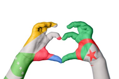 Comoros Cezayir Kalbi, El hareketi kalp yapma, Kırpma Yolu