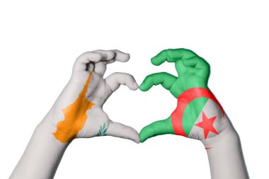 Kıbrıs Cezayir Kalbi, El hareketi, kalp yapma, Kırpma Yolu