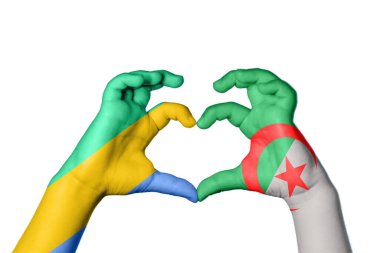 Gabon Cezayir Kalbi, El hareketi kalp yapma, Kırpma Yolu