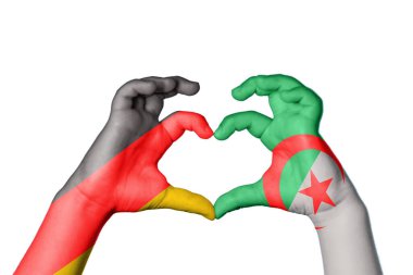 Almanya Cezayir Kalbi, El hareketi kalp yapma, Kırpma Yolu