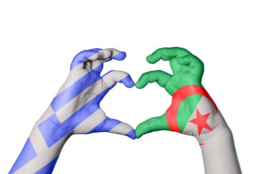 Yunanistan Cezayir Kalbi, El hareketi, kalp yapma, Kırpma Yolu