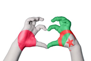 Japonya Cezayir Kalbi, El hareketi kalp yapma, Kırpma Yolu