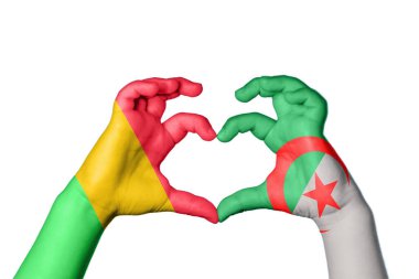 Mali Cezayir Kalbi, El hareketi kalp yapma, Kırpma Yolu