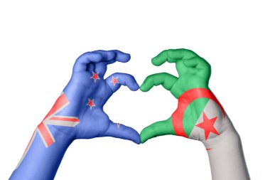 Yeni Zelanda Cezayir Kalbi, El hareketi kalp yapma, Kırpma Yolu