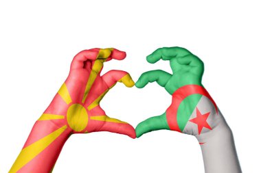 Kuzey Makedonya Cezayir Kalbi, El hareketi, kalp yapma, Kırpma Yolu
