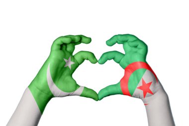 Pakistan Cezayir Kalbi, El hareketi kalp yapma, Kırpma Yolu