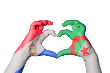 Paraguay Cezayir Kalbi, El hareketi kalp yapmak, Kırpma Yolu