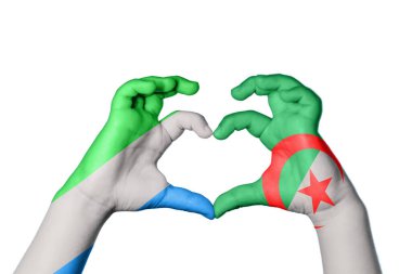 Sierra Leone Cezayir Kalbi, El hareketi kalp yapmak, Kırpma Yolu