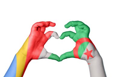 Seyşeller Cezayir Kalbi, El hareketi kalp yapma, Kırpma Yolu