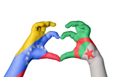 Venezuela Cezayir Kalbi, El hareketi kalp yapma, Kırpma Yolu