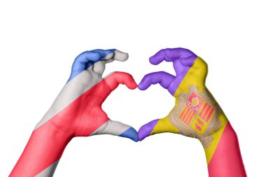 Kosta Rika Andorra Kalbi, El hareketi kalp yapma, Kırpma Yolu