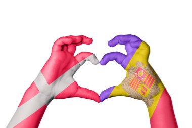 Danimarka Andorra Kalbi, El hareketi kalp yapma, Kırpma Yolu