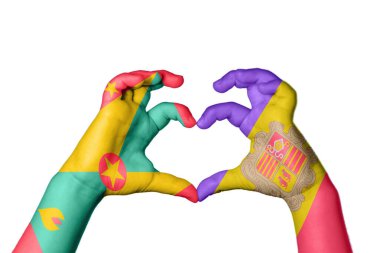 Grenada Andorra Kalbi, El hareketi kalp yapma, Kırpma Yolu