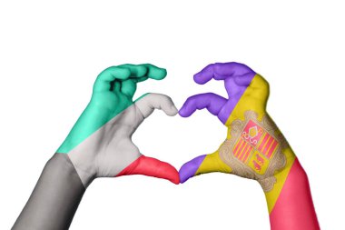 Kuveyt Andorra Kalbi, El hareketi kalp yapma, Kırpma Yolu