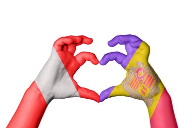 Peru Andorra Kalbi, El hareketi kalp yapmak, Kırpma Yolu