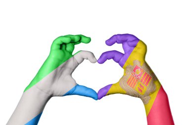 Sierra Leone Andorra Kalbi, El hareketi kalp yapma, Kırpma Yolu