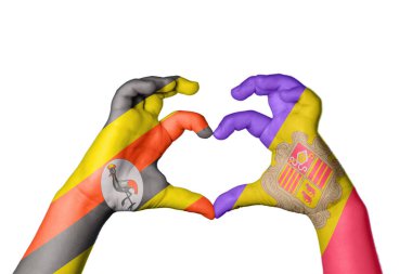 Uganda Andorra Kalbi, El hareketi kalp yapma, Kırpma Yolu