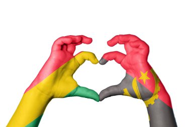 Bolivya Angola Kalbi, El hareketi kalp yapma, Kırpma Yolu