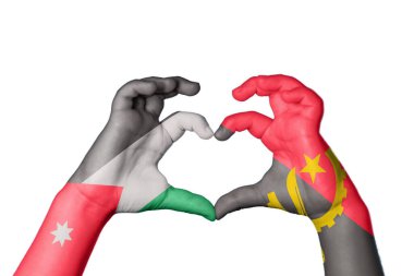 Jordan Angola Heart, El hareketi kalp yapma, Kırpma Yolu