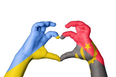 Ukrayna Angola Kalbi, El hareketi kalp yapma, Kırpma Yolu